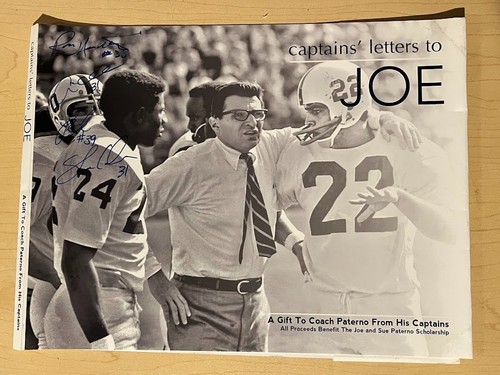 Capitani lettere joe paterno - lettere,