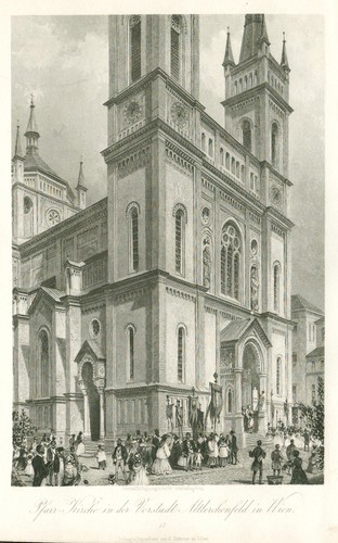 Wien neubau pfarrkirche - neubau,