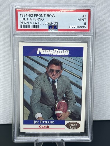 Joe paterno 1992 front row - row, #1