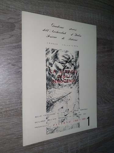 Calcaterra la strage degli - strage,