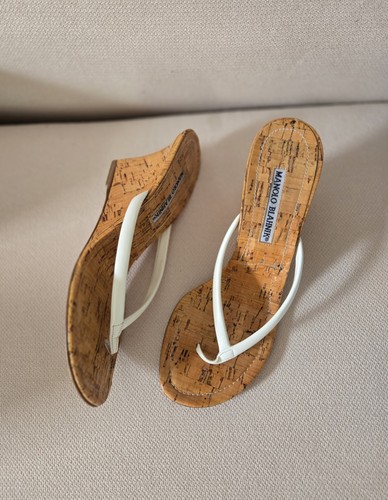 Sandali con zeppa manolo - zeppa,