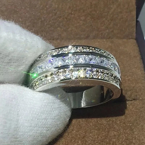 Anello fascia uomo matrimonio