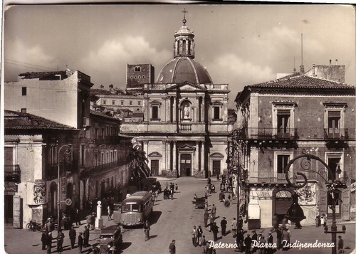 Paterno n viaggiata 1952 - paterno', b/n