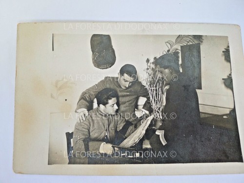 Vecchia foto 1919 soldati - foto, a