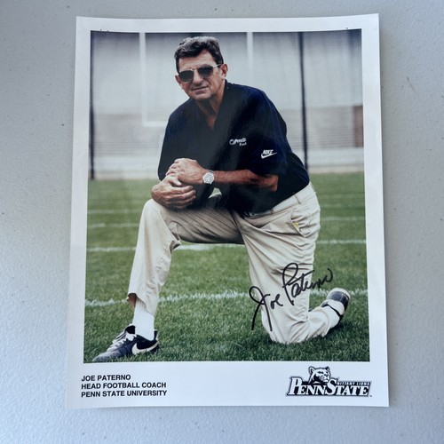 Foto firmata joe paterno - foto,
