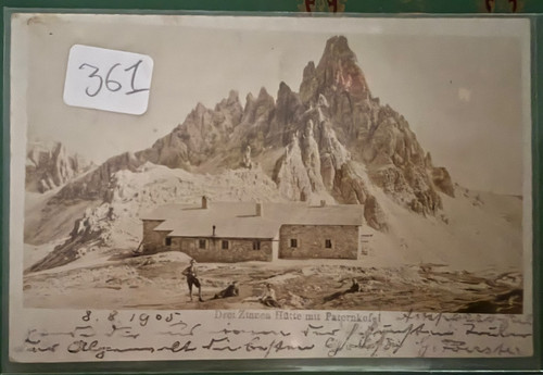 Cartolina rifugio antonio - cartolina,
