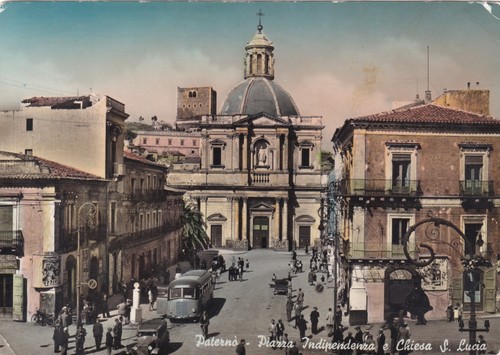 Cartolina catania paterno - catania, ,paterno'
