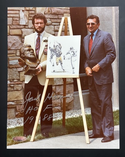 Jack ham foto autografata hof - jack,