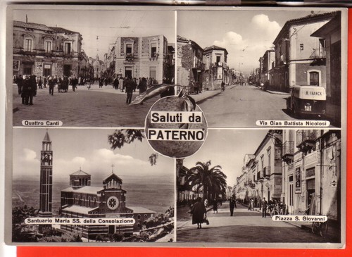 Cartolina paterno b n - cartolina,