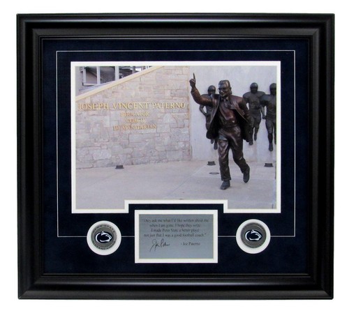 Statua joe paterno psu omaggio - paterno,