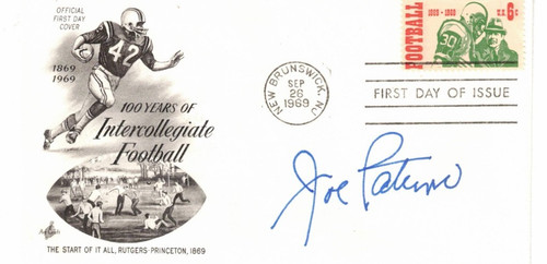 Autografo joe paterno - joe,